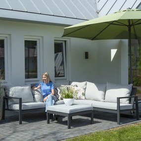 Madison copertura per set divani da esterno 255x255x70 cm grigio