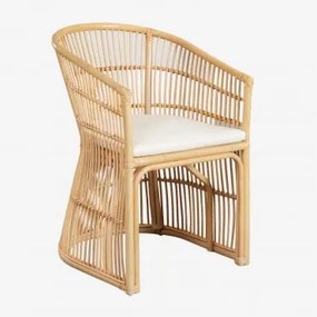 Confezione Da 4 Sedie Da Giardino In Rattan Izabal Natural - Sklum