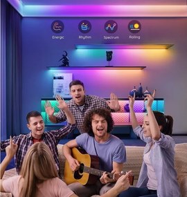 Govee - M1 PRO PREMIUM Smart RGBICW+ Striscia LED 2m Wi-Fi Matter