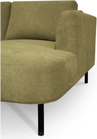 Divano angolare color senape (con penisola a sinistra/a forma di "U") Hero – Scandic