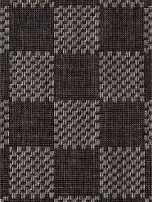 Tappeto da interno/esterno nero/color crema 160x230 cm Haringey Dorothy – Ted Baker