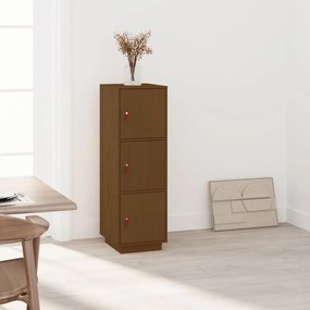Credenza Ambra 34x40x108,5 Cm İn Legno Massello Di Pino /