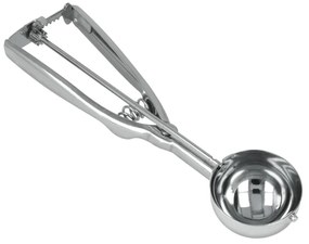 Paletta per gelato in acciaio inox , ⌀ 5 cm - Metaltex
