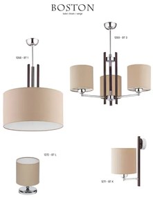 JUPITER 1269-BT3 - Lampadario BOSTON 3xE27/60W