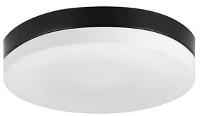 Prezent 67113 - Plafoniera da bagno PILLS 1xE27/60W/230V IP44 nero