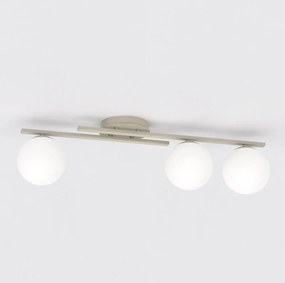 Lampada da soffitto KAIRO 3 3xE14 in Acciaio - Mokka