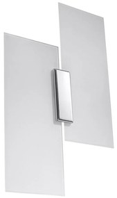 Sollux SL.0197 - Applique FABIANO 2xE27/60W/230V bianco/cromo