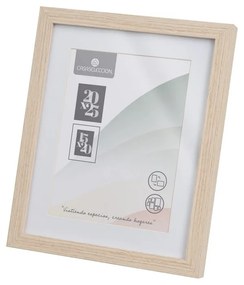 Cornice di colore naturale verticale con sostegno/da appendere 22,5x28 cm Sencillo – Casa Selección