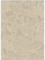 Eijffinger Carta da parati Fiori Pizzo - 340113