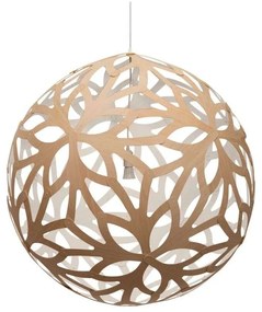 David Trubridge - Floral Lampada a Sospensione Ø80 Bianco 1 Lato David Trubridge