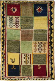 Gabbeh Tappeto 170x120 (Iran) Annodato A Mano