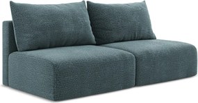 Divano turchese allungabile/con contenitore 216 cm Kalena – Makamii