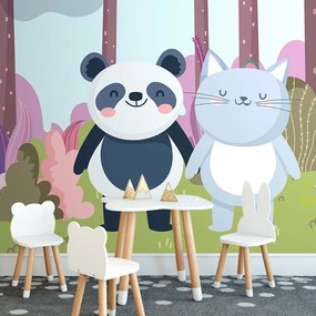 Carta da parati – Animali nel bosco