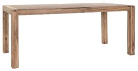 Tavolo da Pranzo DKD Home Decor Naturale Marrone 180 x 90 x 76 cm