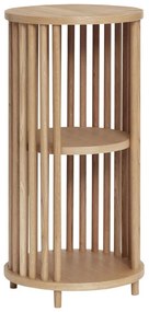 Consolle in rovere folk, ø 35 cm - Hübsch