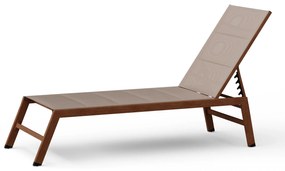 blumfeldt Lounger Renazzo - Sedia a sdraio, capacità di carico di 160 kg, 5 regolazioni, idrorepellente, facile da pulire