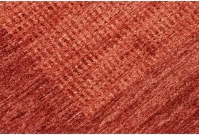Essenzia Geometrico Mattone Arancione Bruciato Corsia 74x199 Cm