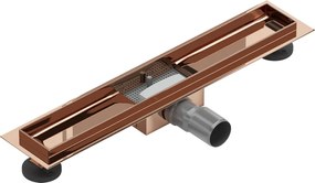 Mexen Flat corpo per scarico lineare 50 cm, oro rosa - 1615050