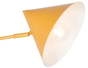 Lampada da parete design gialla orientabile - Triangolo