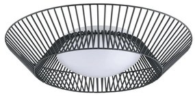 Eglo 200842 - Plafoniera LED PIASTRE LED/8,2W/230V Ø 39 cm nera