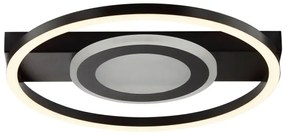 Brilliant - Plafoniera LED RGBW dimmerabile MAUREEN LED/20W/230V 3000-6500K nera + telecomando