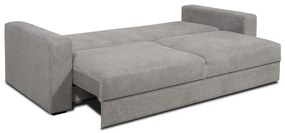 Divano letto grigio 238 cm Resmo - Scandic