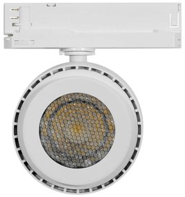 Faro LED 34W Trifase Regolabile 15°-60° Bianco con driver Philips Colore Bianco Variabile CCT