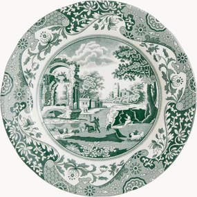 Set di 4 piatti da dessert in gres Heritage Green