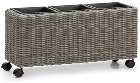 Vaso da giardino grigio naturale - Bonami Essentials