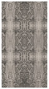Tappeto grigio e beige Becky, 80 x 300 cm - Vitaus