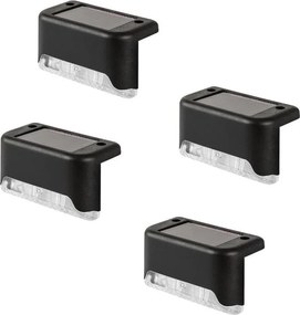 Rabalux 77166 - Applique solare 4x LED con sensore crepuscolare ISPRA 0,06W/1,2V 300 mAh IP44
