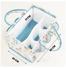 Organizzatore di giocattoli per bambini in tessuto - Mioli Decor