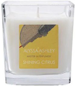 Alyssa Ashley  Candele, diffusori Candela Aromatica Shining Citrus 145 Gr  Alyssa Ashley