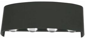 Top Lampada - Applique a LED da esterno LED/8W/230V IP44 4000K nero