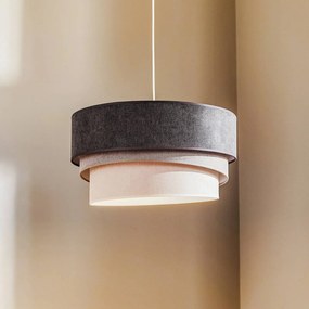 Duolla Lampada a sospensione Pastell Trio grigio scuro/grigio/grigio chiaro