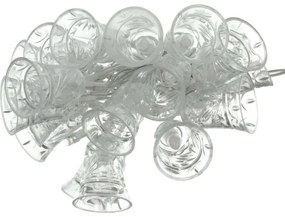 Retlux - Catena natalizia LED 20xLED/3xAA/bianco caldo 2,2m campane