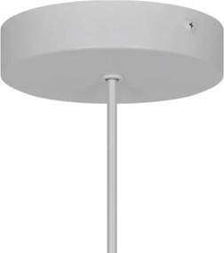 Nordlux - Lampada a sospensione SALLINO con cavo 1xE27/15W/230V Ø 24 cm bianca
