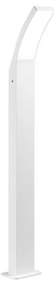 Paletto led 12w sail strut.alluminio diffus.pc colore bianco ip65 c...