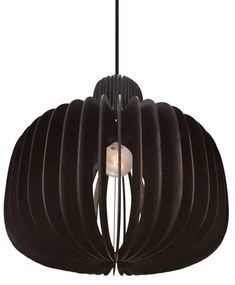 Nordlux - Lampada a sospensione HAZO con cavo 1xE27/60W/230V, nero