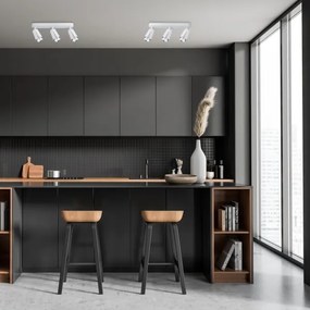 Faretto FIORE 3xGU10/8W/230V bianco