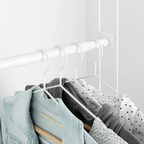 Set di 2 scale e asta porta abiti espandibile Muro - Compactor