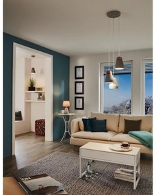 Eglo 95527 - Lampada da tavolo TAREGA 1xE27/60W/230V