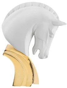 BONGELLI PREZIOSI Statua cavallo stilizzato Collezione modern animal h 41