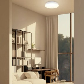 Plafoniera moderno Kazz Ø 50 cm bianco IP20, 6XE27
