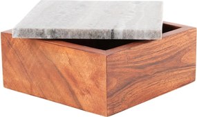 Scatola decorativa marrone in legno Acacia – PT LIVING