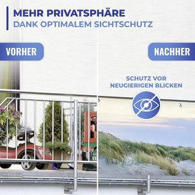 Parasole in plastica 500x85 cm North Sea Coast – Maximex