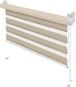 Tenda a pacchetto giorno/notte color crema 72,5x150 cm Zebra Natur – Gardinia