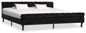 Giroletto Nero İn Velluto 200x200 Cm /