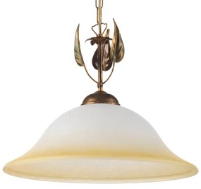 ONLI - Lampadario a sospensione con catena MIRA 1xE27/22W/230V diametro 40 cm