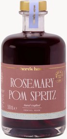 Cocktail mixer fatto a mano Rosemary Pom Spritz